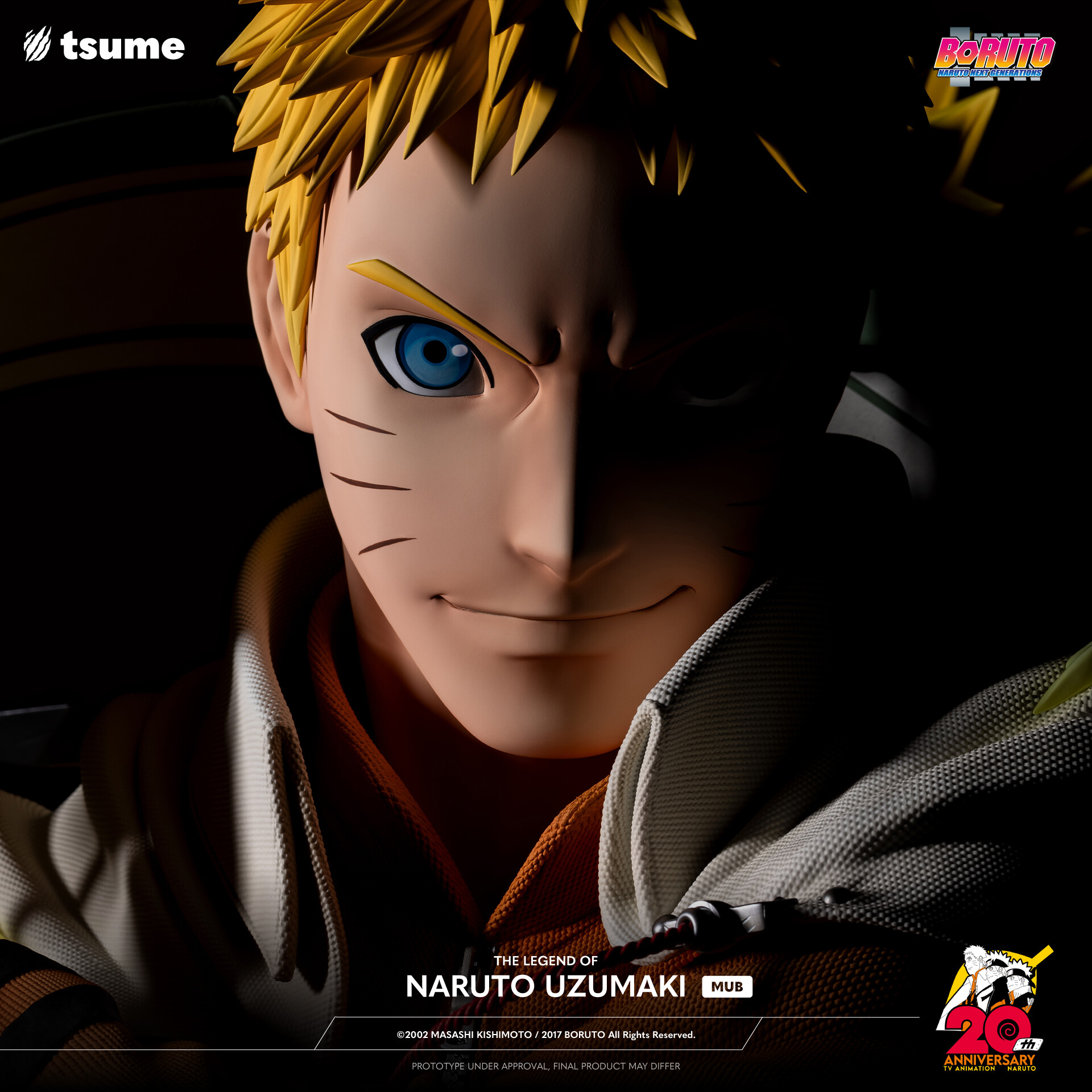 Boruto: Naruto Next Generations - Naruto - Naruto Shippuuden - Uzumaki Naruto - Bust - M.U.B - 1/1 (Tsume) photo 11