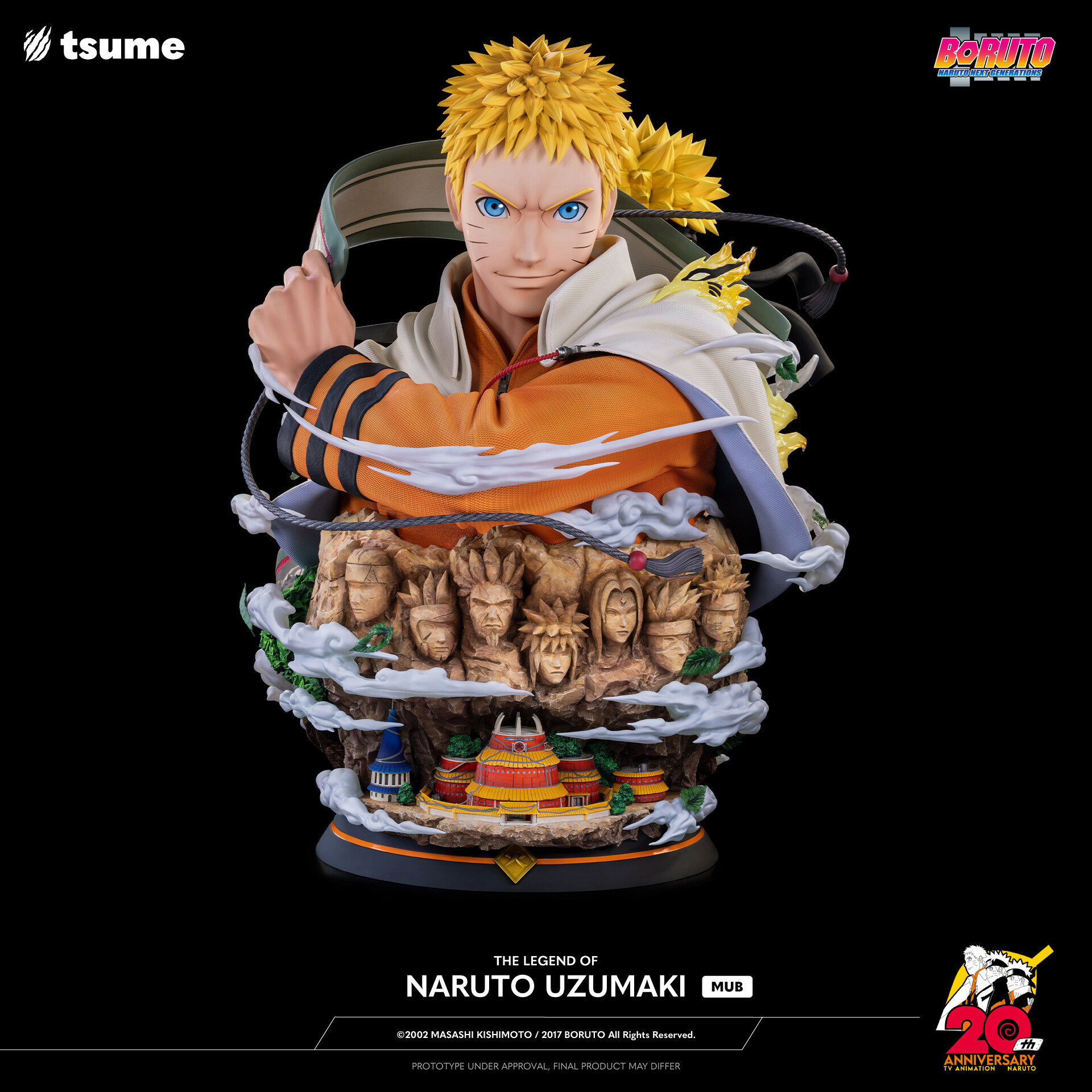 Boruto: Naruto Next Generations - Naruto - Naruto Shippuuden - Uzumaki Naruto - Bust - M.U.B - 1/1 (Tsume) photo 25