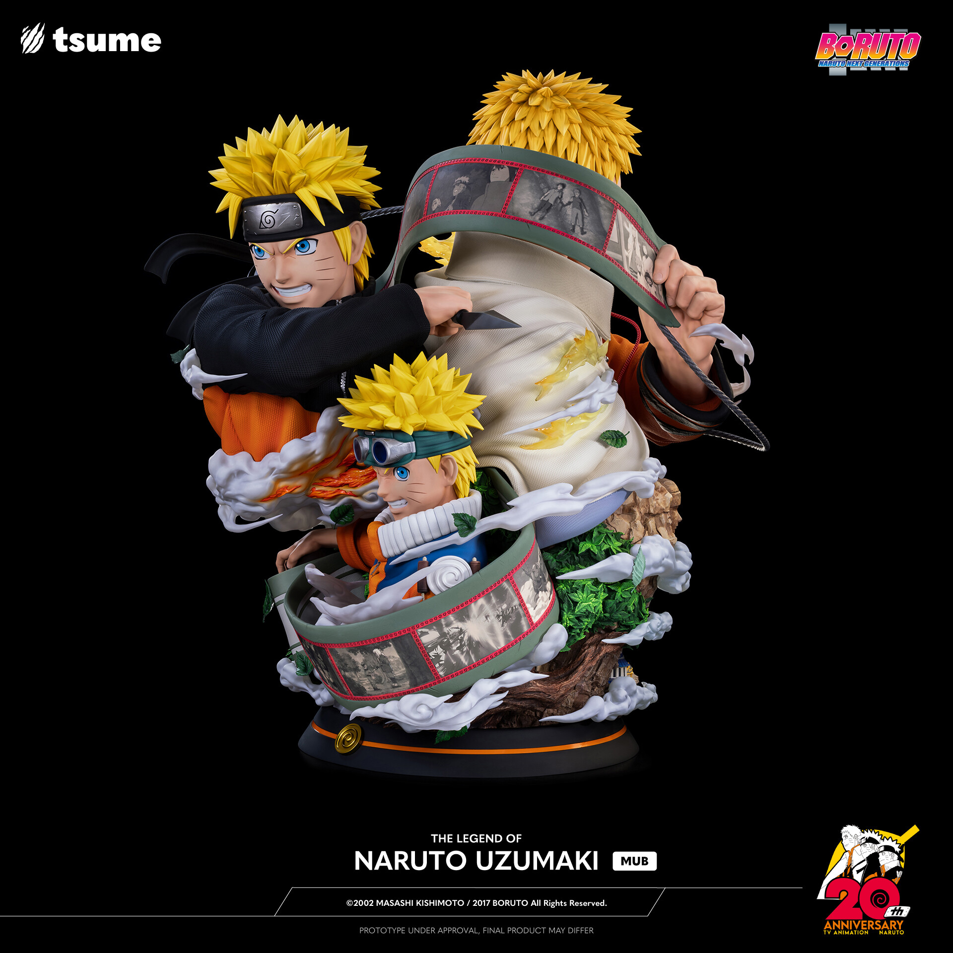 Boruto: Naruto Next Generations - Naruto - Naruto Shippuuden - Uzumaki Naruto - Bust - M.U.B - 1/1 (Tsume) photo 26