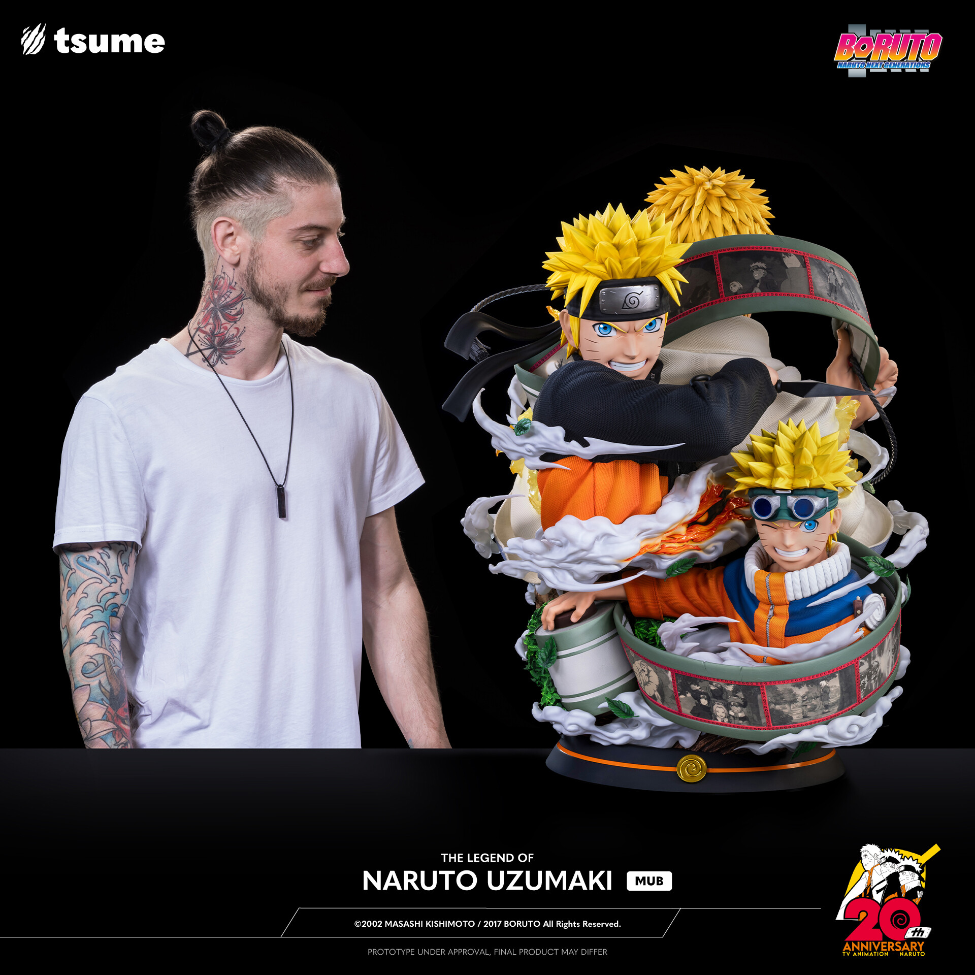 Boruto: Naruto Next Generations - Naruto - Naruto Shippuuden - Uzumaki Naruto - Bust - M.U.B - 1/1 (Tsume) photo 27