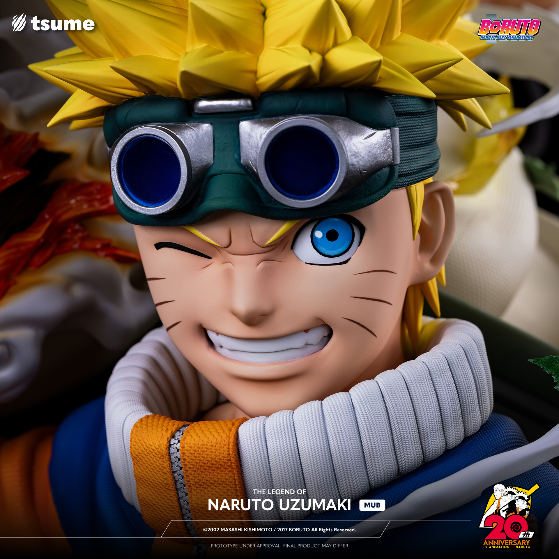 Boruto: Naruto Next Generations - Naruto - Naruto Shippuuden - Uzumaki Naruto - Bust - M.U.B - 1/1 (Tsume) photo 28