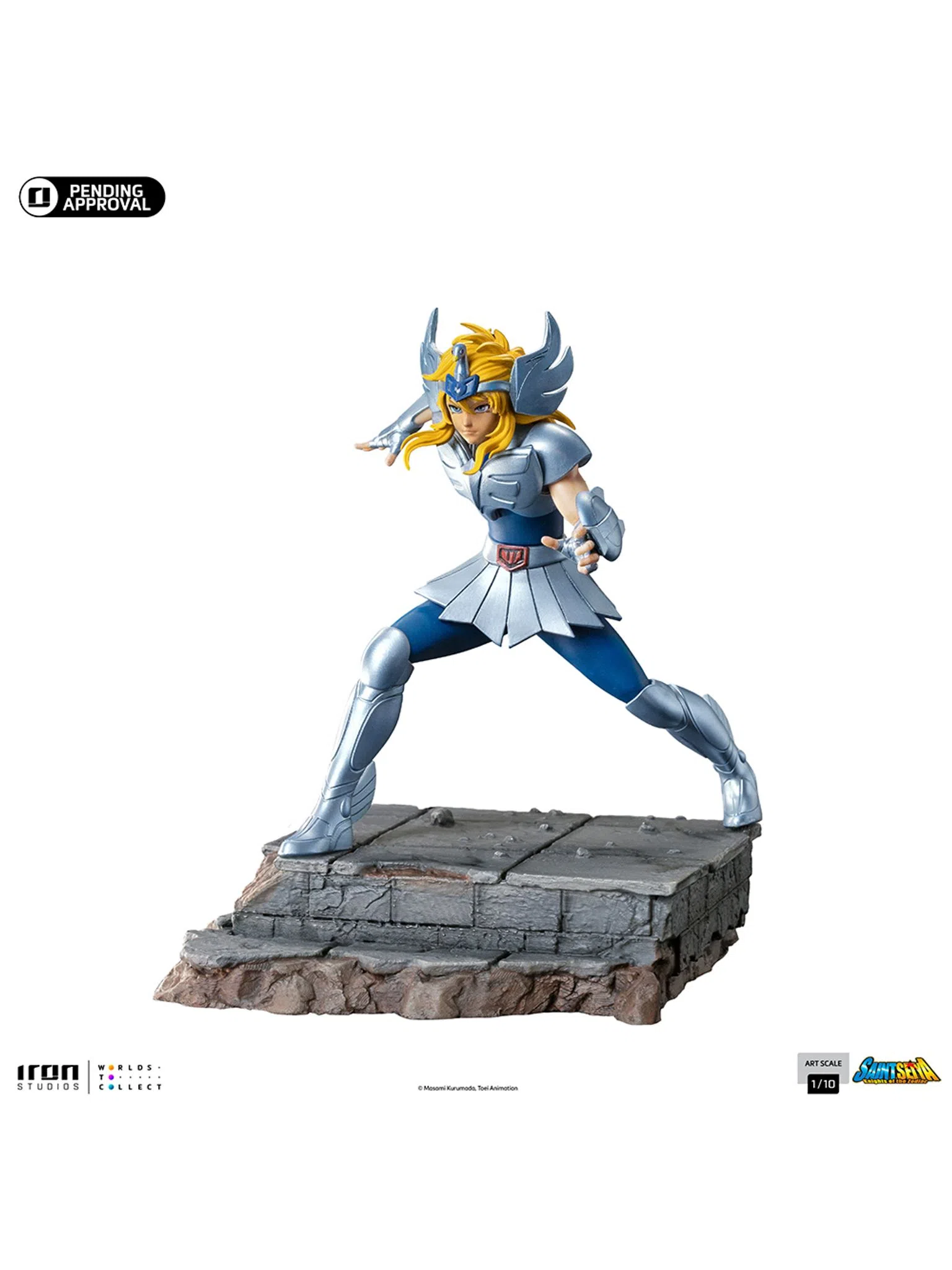 Saint Seiya - Cygnus Hyoga - Art Scale - 1/10 - Regular (IRON Studios) photo 10