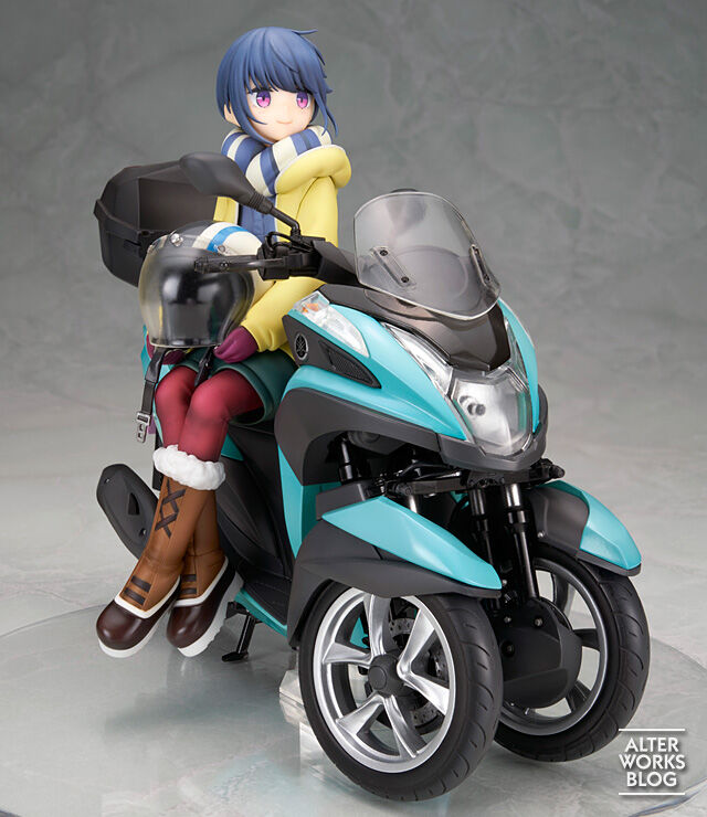 Yurucamp - Shima Rin - 1/10 - with Three-wheel Scooter (Alter)