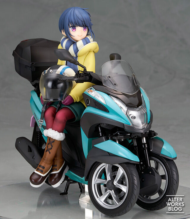 Yurucamp - Shima Rin - 1/10 - with Three-wheel Scooter (Alter) photo 7