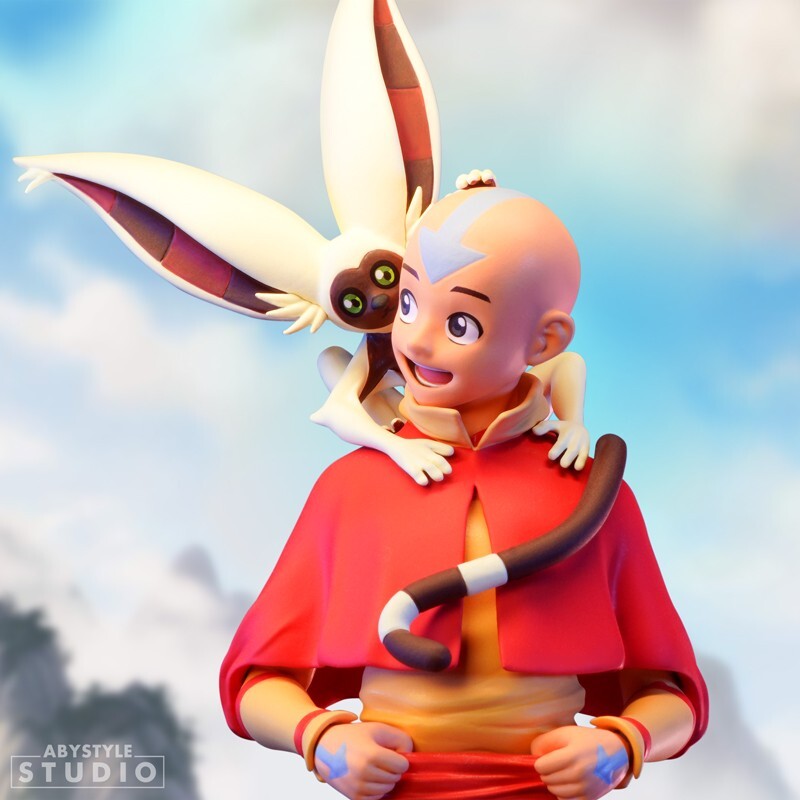 Avatar: The Last Airbender - Aang - Momo - Super Figure Collection (#046) - 1/10 (ABYstyle Studio) photo 13