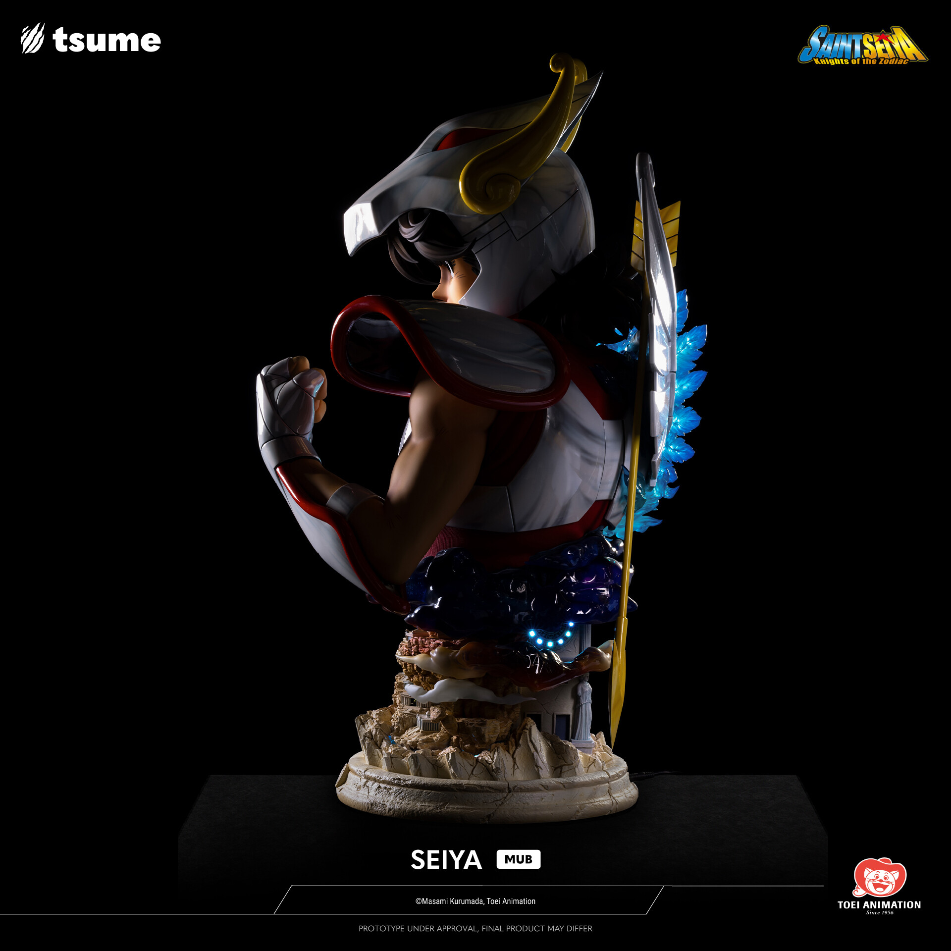 Saint Seiya - Pegasus Seiya - Bust - M.U.B - 1/1 (Tsume) photo 8