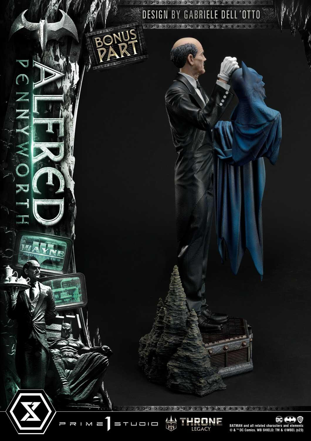 Batman - Alfred Pennyworth - Throne Legacy  (TLCDC-02S) - 1/4 - Bonus Version (Prime 1 Studio)