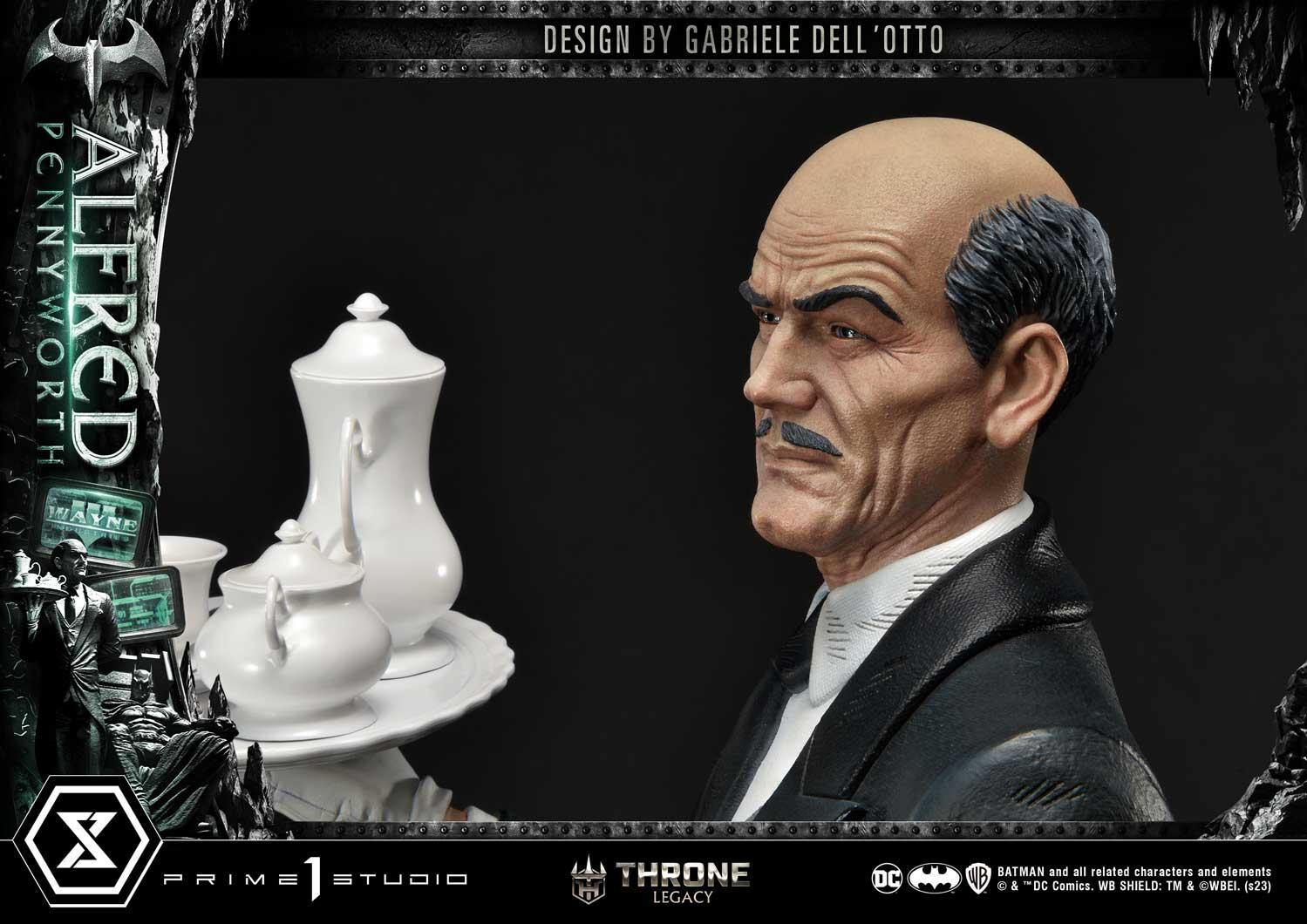 Batman - Alfred Pennyworth - Throne Legacy  (TLCDC-02S) - 1/4 - Bonus Version (Prime 1 Studio) photo 5