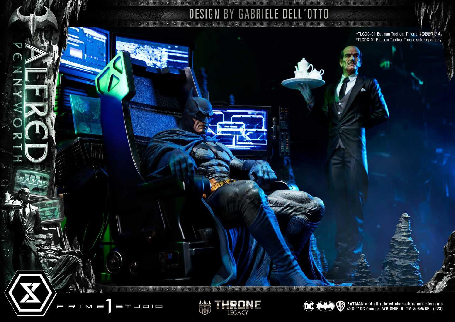 Batman - Alfred Pennyworth - Throne Legacy  (TLCDC-02S) - 1/4 - Bonus Version (Prime 1 Studio) photo 9