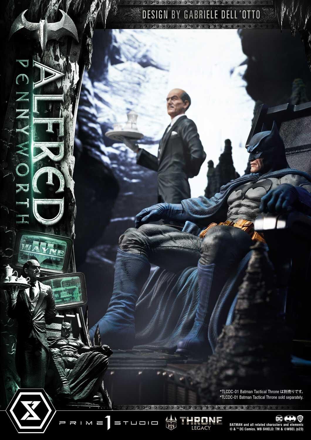 Batman - Alfred Pennyworth - Throne Legacy  (TLCDC-02S) - 1/4 - Bonus Version (Prime 1 Studio) photo 10