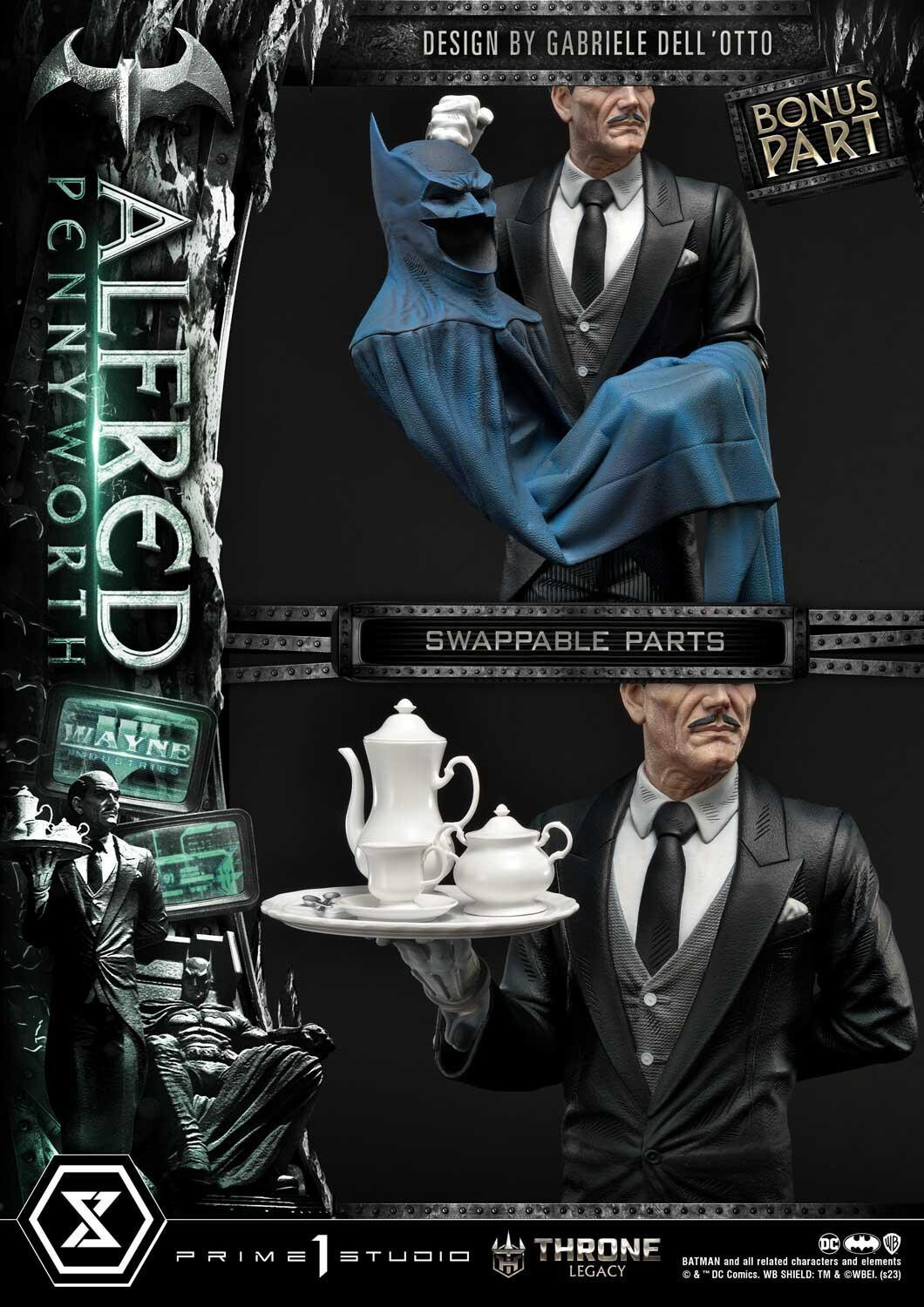 Batman - Alfred Pennyworth - Throne Legacy  (TLCDC-02S) - 1/4 - Bonus Version (Prime 1 Studio) photo 12