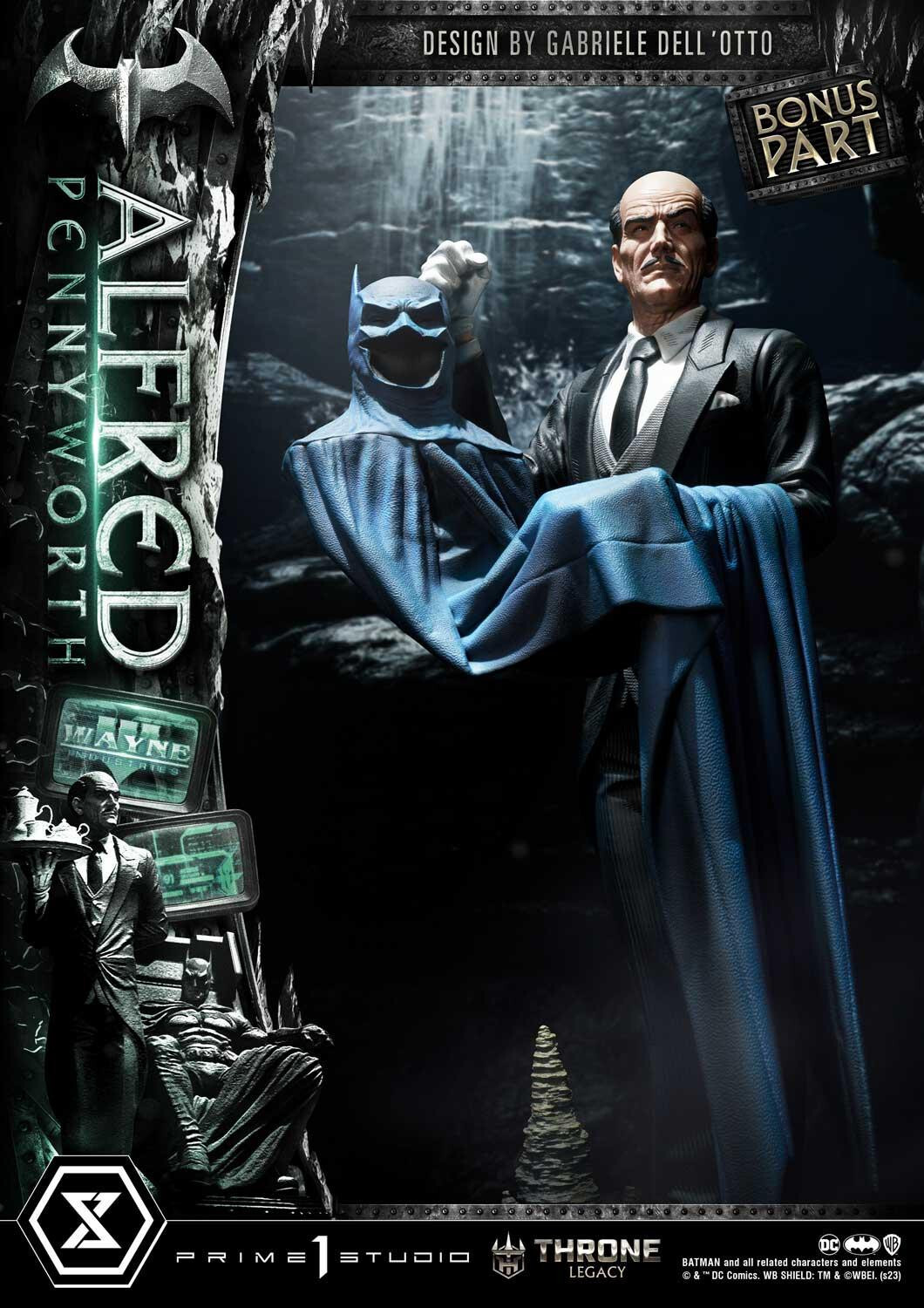Batman - Alfred Pennyworth - Throne Legacy  (TLCDC-02S) - 1/4 - Bonus Version (Prime 1 Studio) photo 13