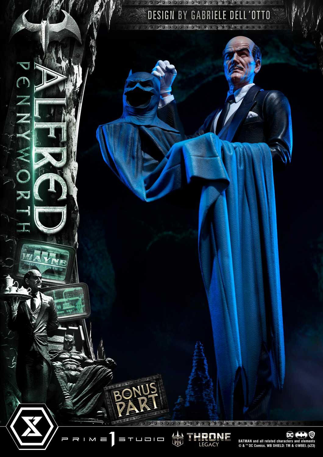 Batman - Alfred Pennyworth - Throne Legacy  (TLCDC-02S) - 1/4 - Bonus Version (Prime 1 Studio) photo 14
