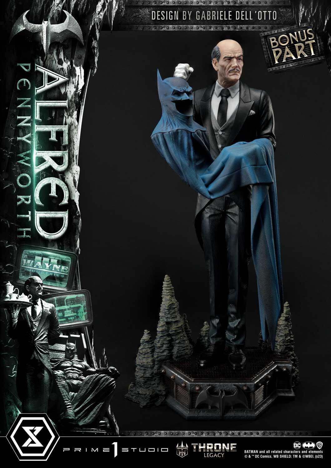 Batman - Alfred Pennyworth - Throne Legacy  (TLCDC-02S) - 1/4 - Bonus Version (Prime 1 Studio) photo 16