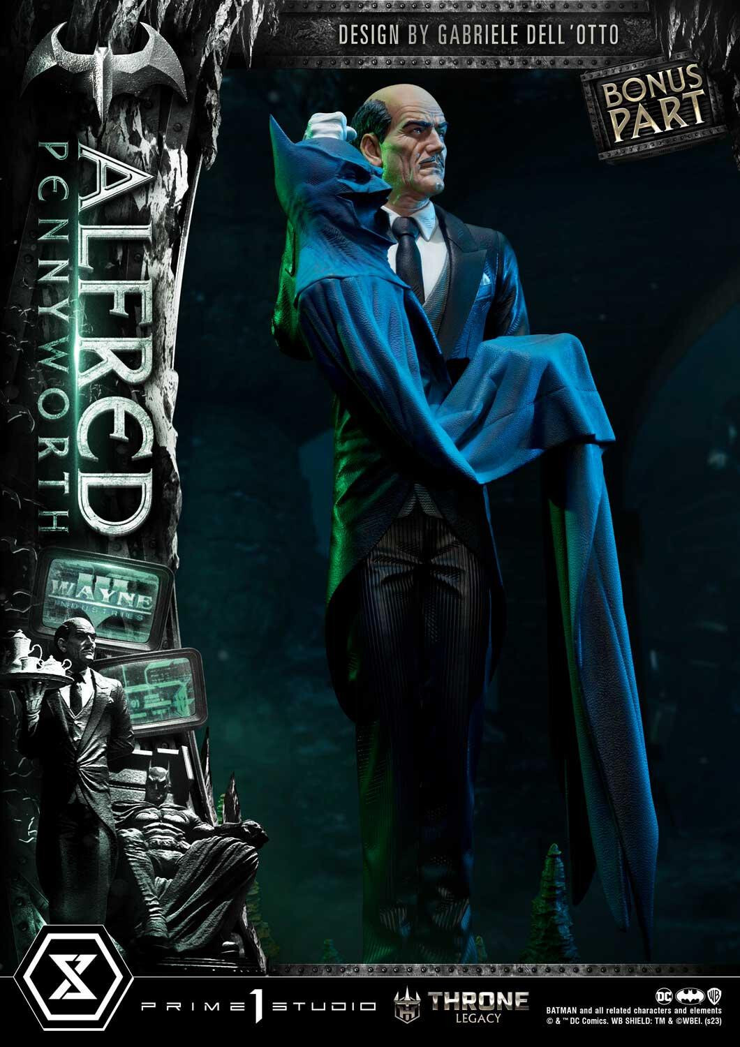 Batman - Alfred Pennyworth - Throne Legacy  (TLCDC-02S) - 1/4 - Bonus Version (Prime 1 Studio) photo 20