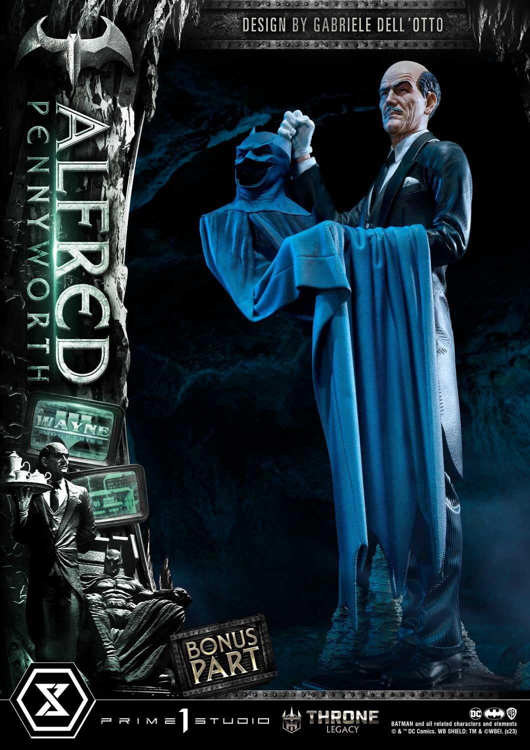 Batman - Alfred Pennyworth - Throne Legacy  (TLCDC-02S) - 1/4 - Bonus Version (Prime 1 Studio) photo 22