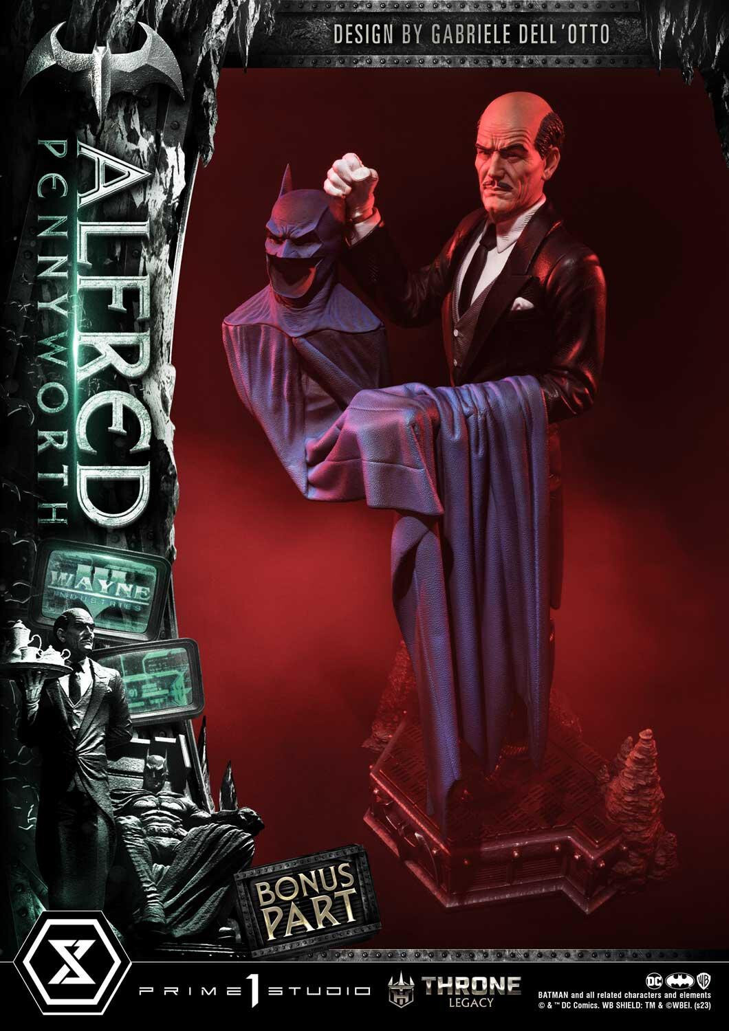 Batman - Alfred Pennyworth - Throne Legacy  (TLCDC-02S) - 1/4 - Bonus Version (Prime 1 Studio) photo 23