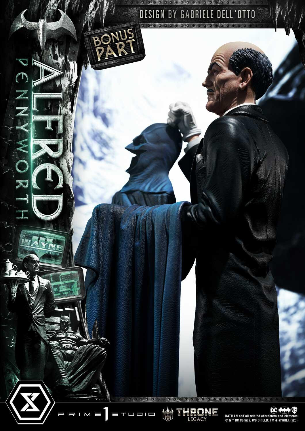 Batman - Alfred Pennyworth - Throne Legacy  (TLCDC-02S) - 1/4 - Bonus Version (Prime 1 Studio) photo 24