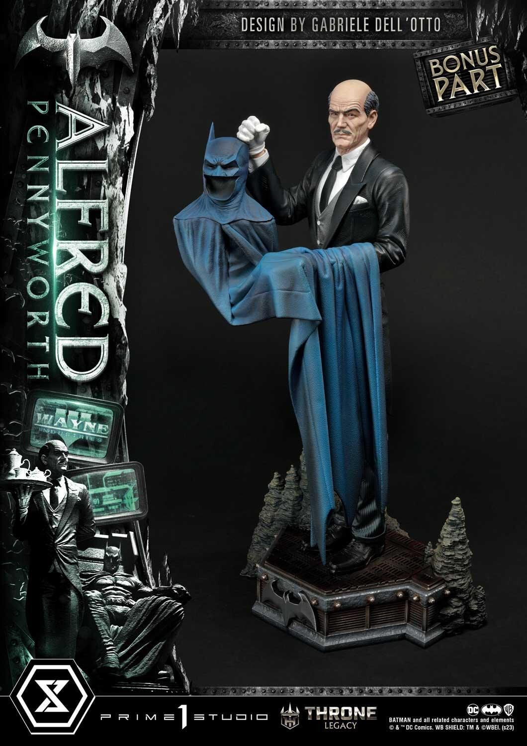 Batman - Alfred Pennyworth - Throne Legacy  (TLCDC-02S) - 1/4 - Bonus Version (Prime 1 Studio) photo 25