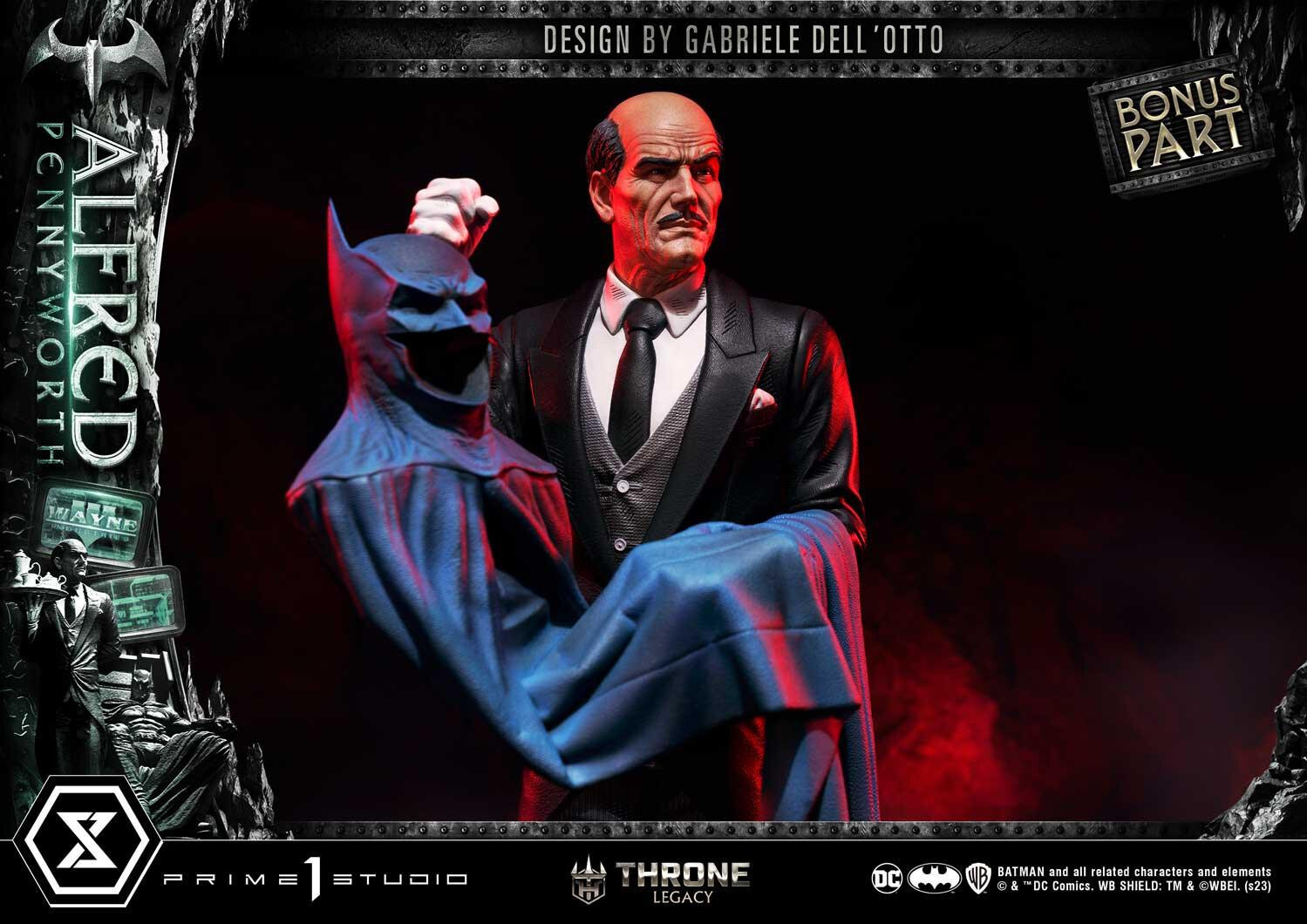 Batman - Alfred Pennyworth - Throne Legacy  (TLCDC-02S) - 1/4 - Bonus Version (Prime 1 Studio) photo 27