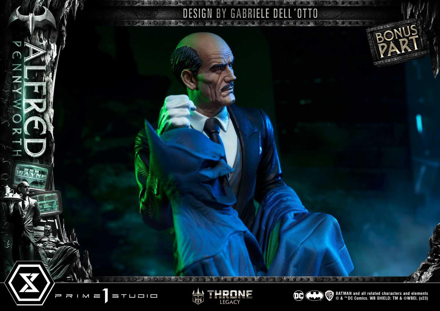 Batman - Alfred Pennyworth - Throne Legacy  (TLCDC-02S) - 1/4 - Bonus Version (Prime 1 Studio) photo 28