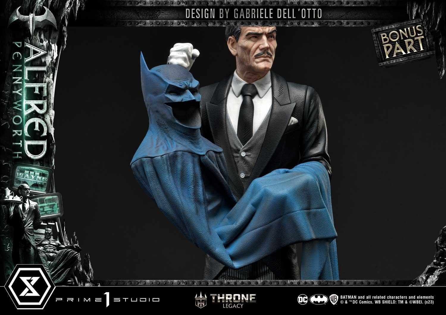Batman - Alfred Pennyworth - Throne Legacy  (TLCDC-02S) - 1/4 - Bonus Version (Prime 1 Studio) photo 29