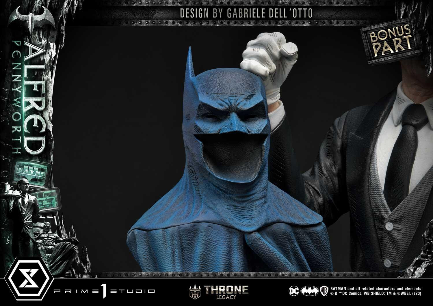 Batman - Alfred Pennyworth - Throne Legacy  (TLCDC-02S) - 1/4 - Bonus Version (Prime 1 Studio) photo 30