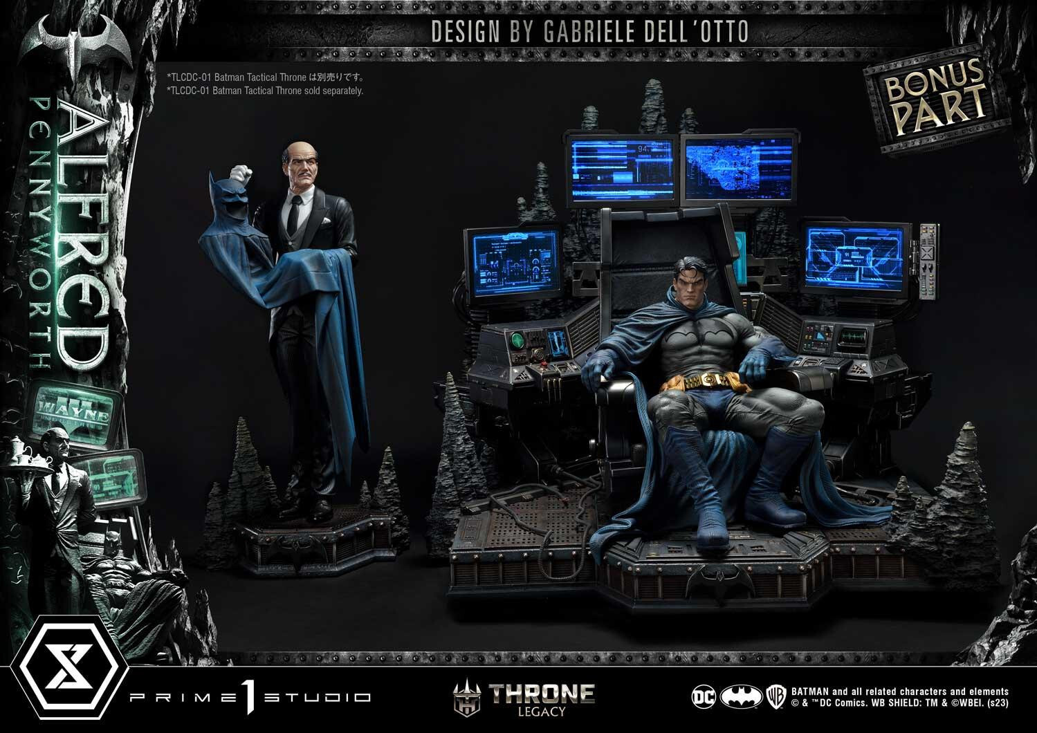 Batman - Alfred Pennyworth - Throne Legacy  (TLCDC-02S) - 1/4 - Bonus Version (Prime 1 Studio) photo 31