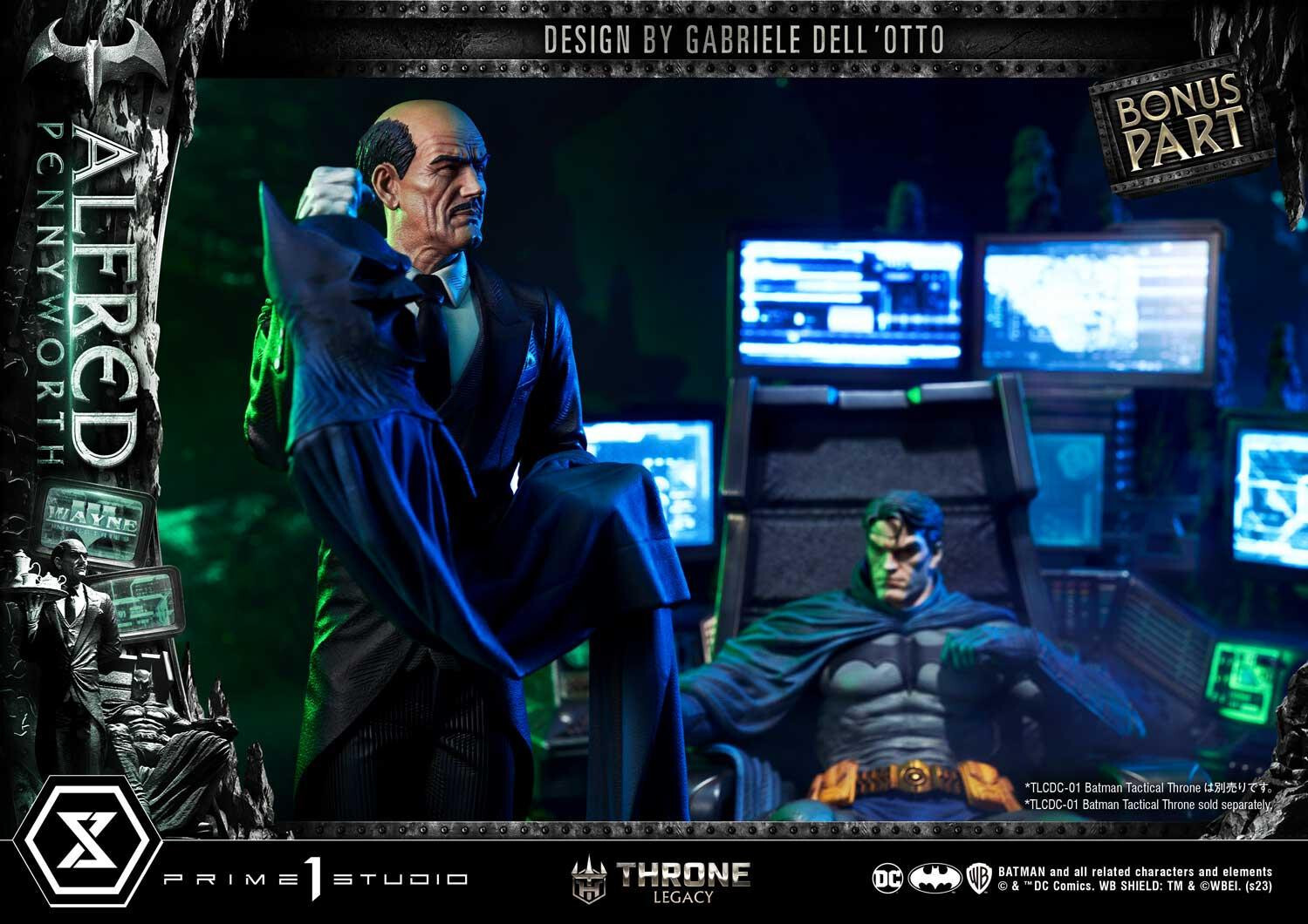 Batman - Alfred Pennyworth - Throne Legacy  (TLCDC-02S) - 1/4 - Bonus Version (Prime 1 Studio) photo 32