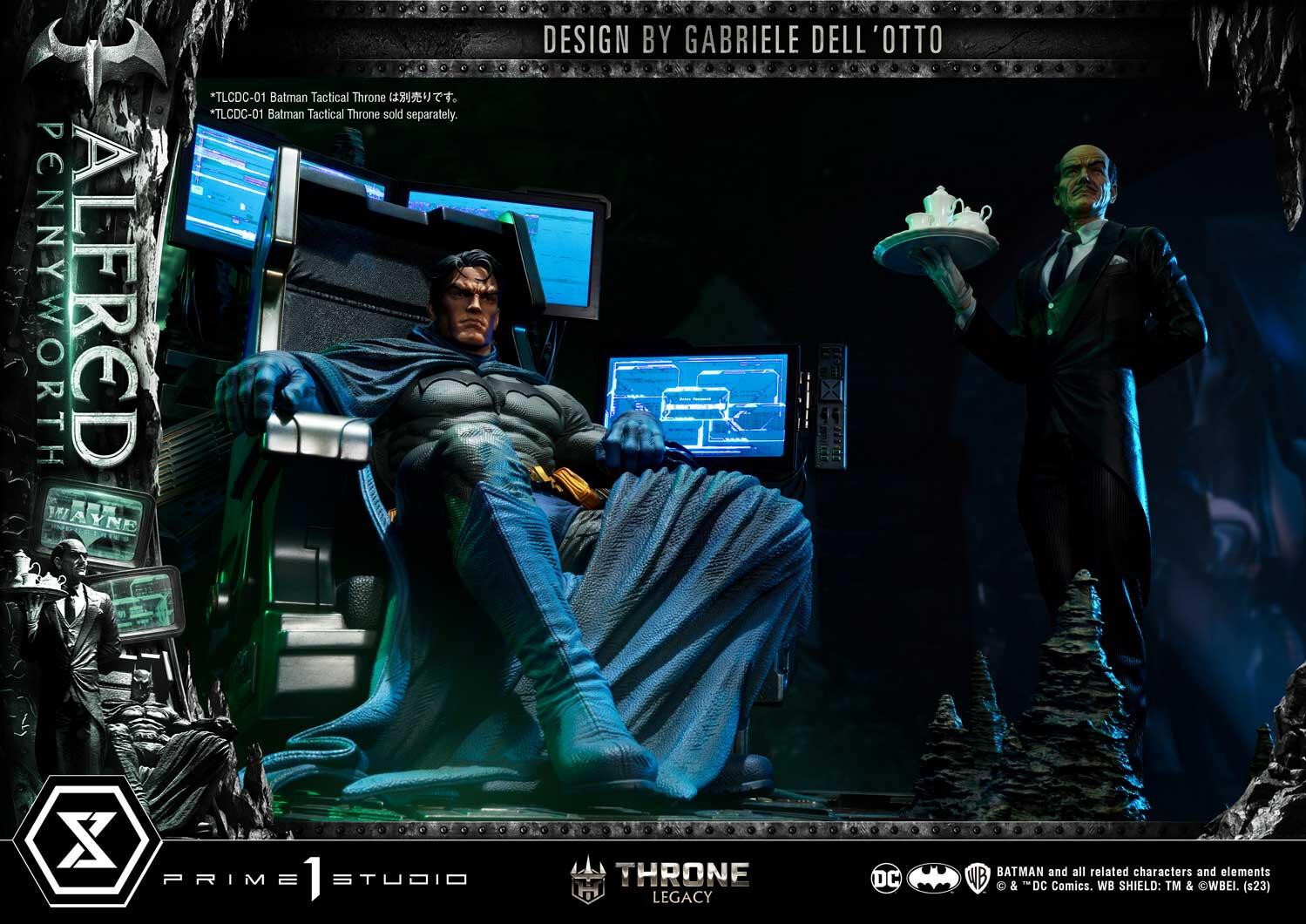 Batman - Alfred Pennyworth - Throne Legacy  (TLCDC-02S) - 1/4 - Bonus Version (Prime 1 Studio) photo 36