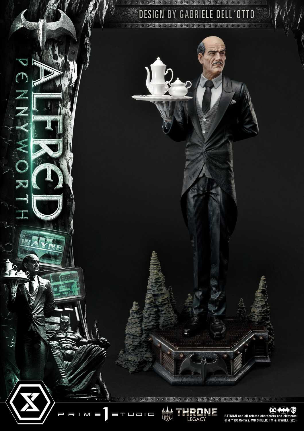 Batman - Alfred Pennyworth - Throne Legacy  (TLCDC-02S) - 1/4 - Bonus Version (Prime 1 Studio) photo 37