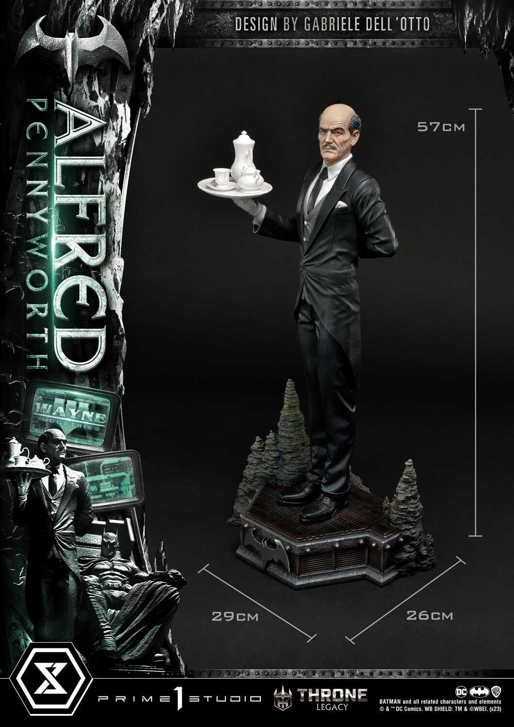 Batman - Alfred Pennyworth - Throne Legacy  (TLCDC-02S) - 1/4 - Bonus Version (Prime 1 Studio) photo 38