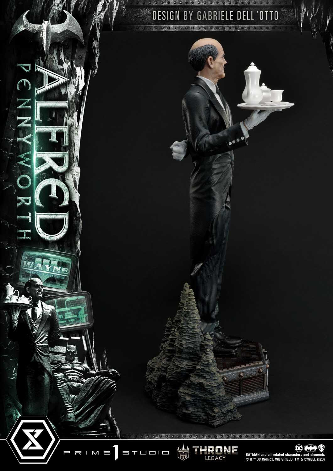 Batman - Alfred Pennyworth - Throne Legacy  (TLCDC-02S) - 1/4 - Bonus Version (Prime 1 Studio) photo 39