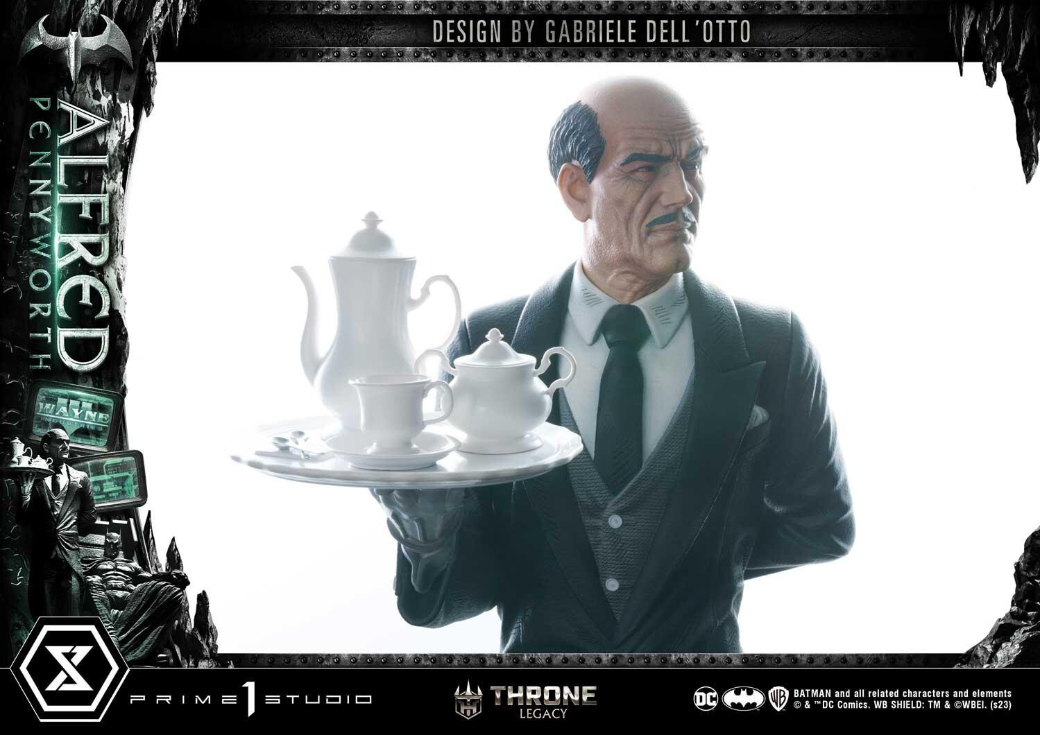 Batman - Alfred Pennyworth - Throne Legacy  (TLCDC-02S) - 1/4 - Bonus Version (Prime 1 Studio) photo 44