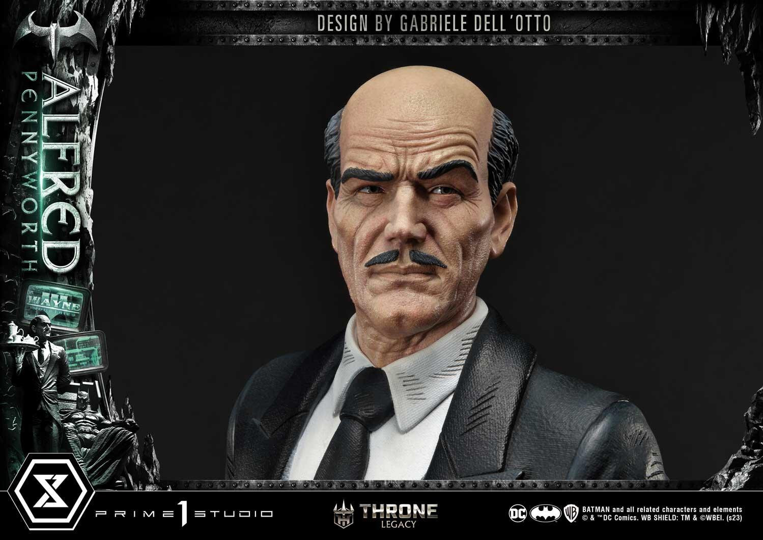 Batman - Alfred Pennyworth - Throne Legacy  (TLCDC-02S) - 1/4 - Bonus Version (Prime 1 Studio) photo 45