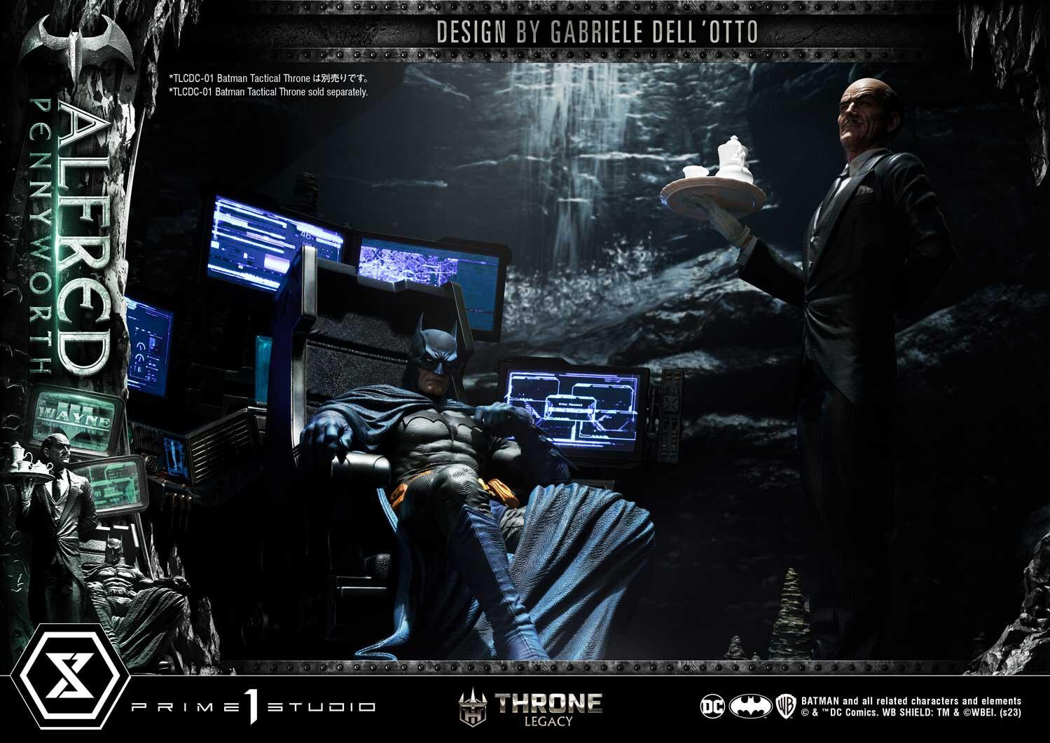 Batman - Alfred Pennyworth - Throne Legacy  (TLCDC-02S) - 1/4 - Bonus Version (Prime 1 Studio) photo 47
