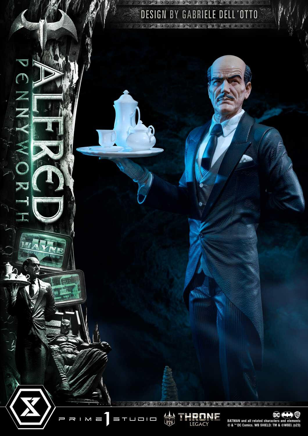 Batman - Alfred Pennyworth - Throne Legacy  (TLCDC-02S) - 1/4 - Bonus Version (Prime 1 Studio) photo 51