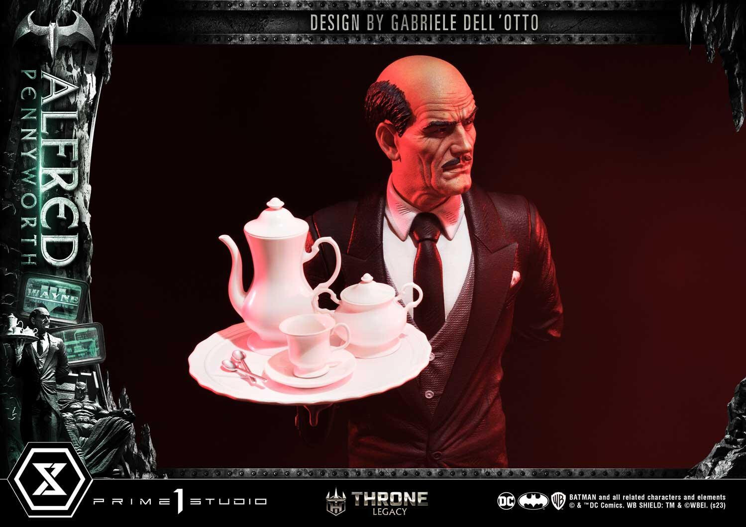 Batman - Alfred Pennyworth - Throne Legacy  (TLCDC-02S) - 1/4 - Bonus Version (Prime 1 Studio) photo 55