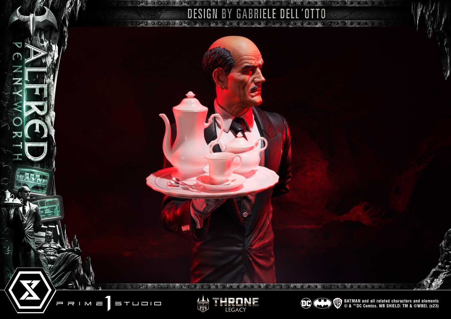 Batman - Alfred Pennyworth - Throne Legacy  (TLCDC-02S) - 1/4 - Bonus Version (Prime 1 Studio) photo 56