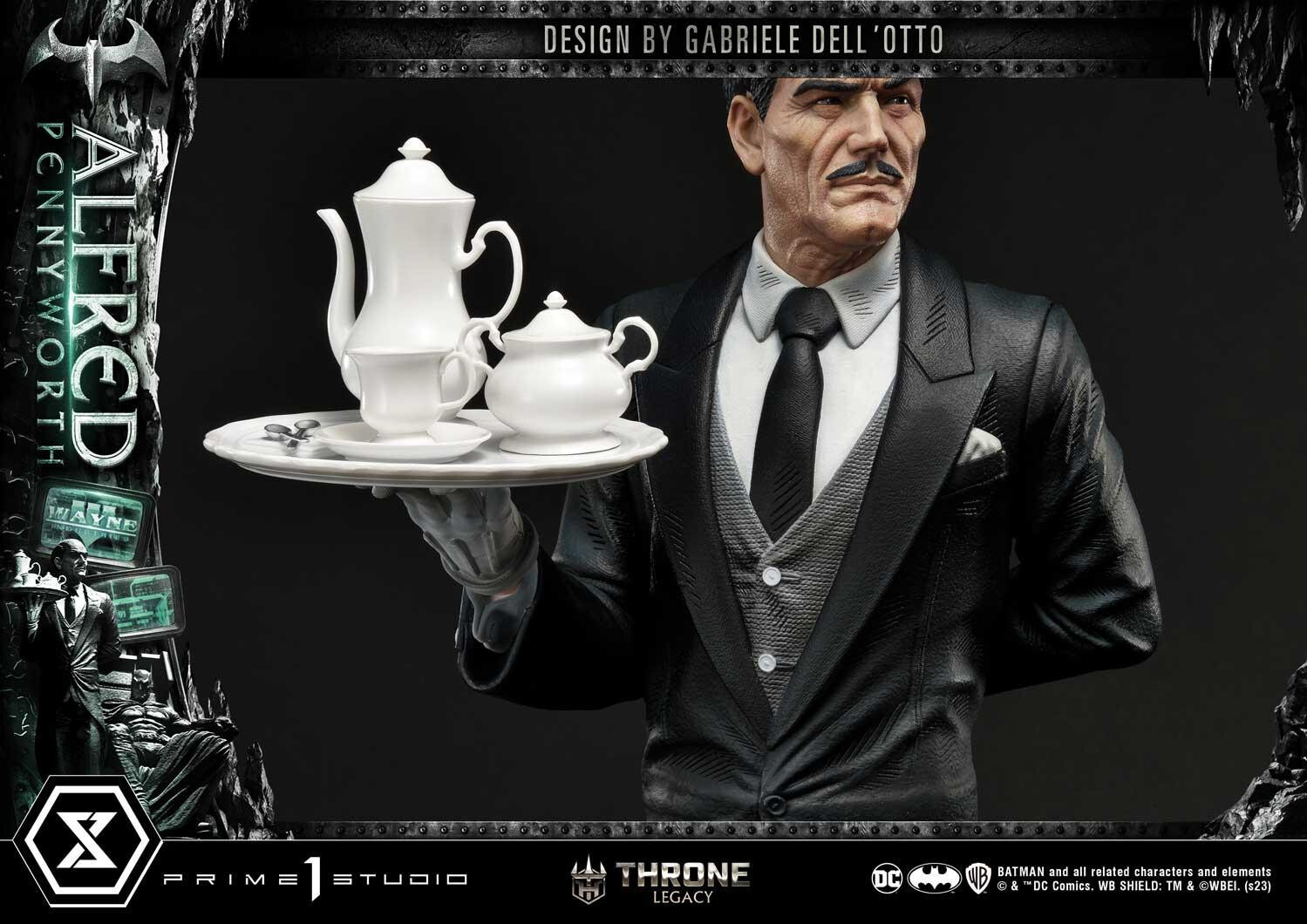 Batman - Alfred Pennyworth - Throne Legacy  (TLCDC-02S) - 1/4 - Bonus Version (Prime 1 Studio) photo 58