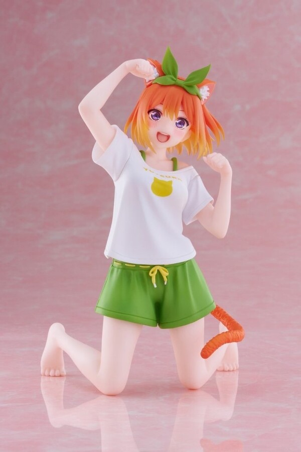Gotoubun no Hanayome ∬ - Nakano Yotsuba - Desktop Cute - Cat room wear ver. (Taito)