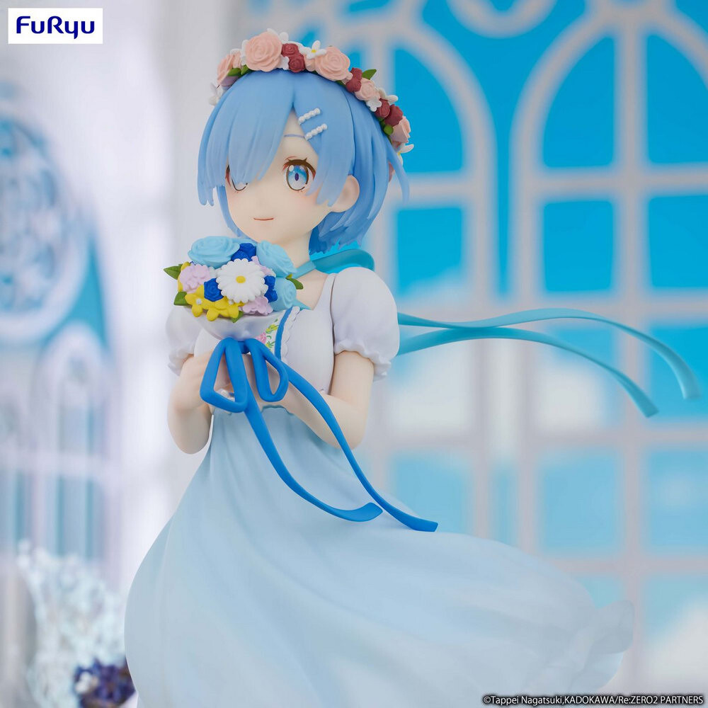 Re:Zero kara Hajimeru Isekai Seikatsu - Rem - Trio-Try-iT Figure - Bridesmaid (FuRyu) photo 3
