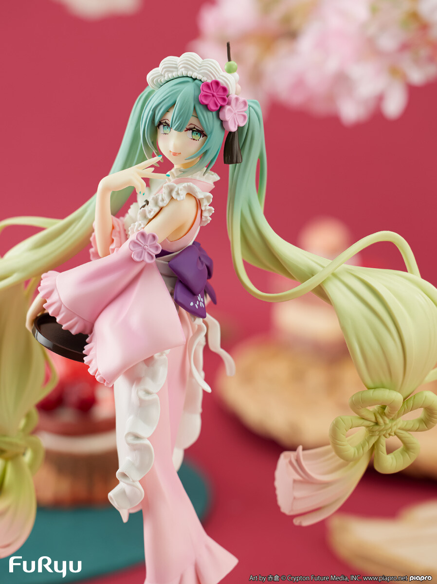 Piapro Characters - Hatsune Miku - Exc∞d Creative - Sweet Sweets - Matcha Parfait, Sakura (FuRyu) photo 2