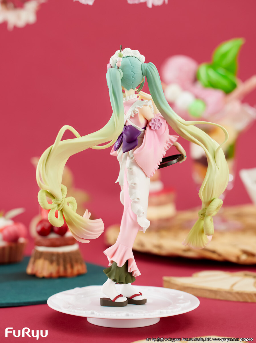 Piapro Characters - Hatsune Miku - Exc∞d Creative - Sweet Sweets - Matcha Parfait, Sakura (FuRyu) photo 5