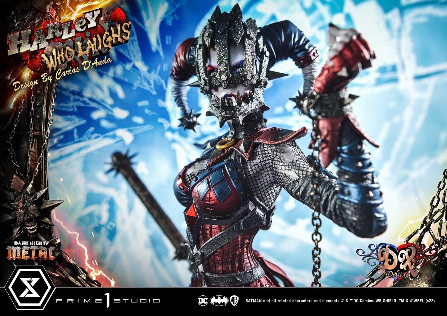 Dark Nights: Metal - Harley Who Laughs - Museum Masterline Series  (MMDCMT-13DX) - 1/3 - DX Version (Prime 1 Studio) photo 3