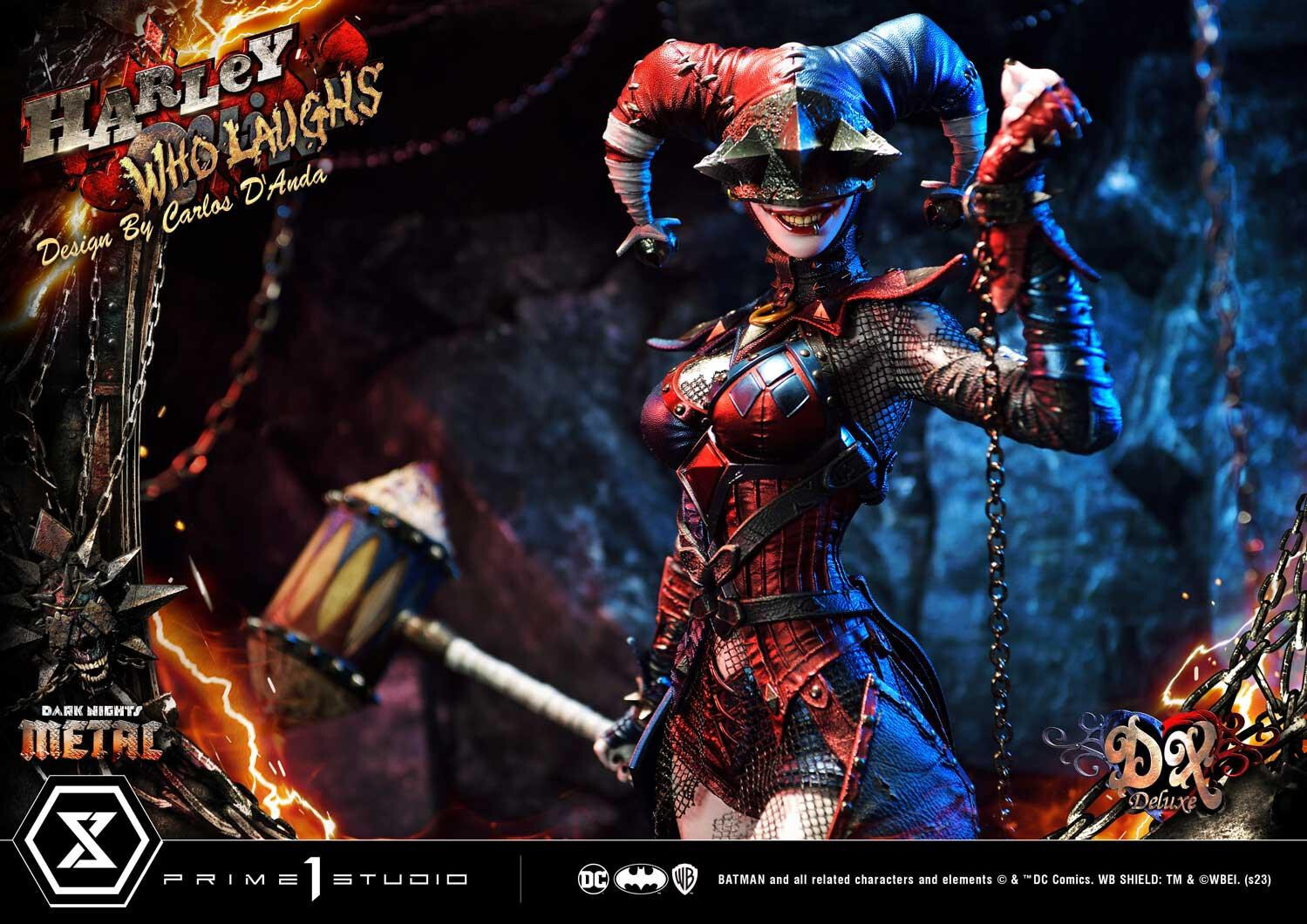 Dark Nights: Metal - Harley Who Laughs - Museum Masterline Series  (MMDCMT-13DX) - 1/3 - DX Version (Prime 1 Studio) photo 8