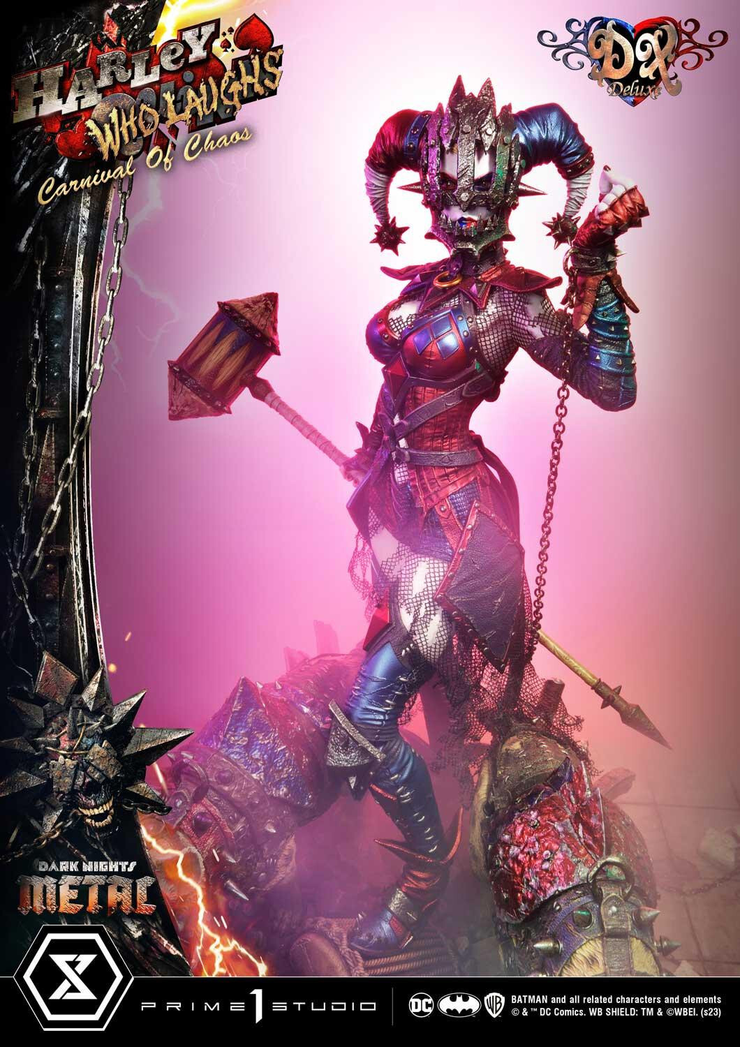 Dark Nights: Metal - Harley Who Laughs - Museum Masterline Series  (MMDCMT-13DX) - 1/3 - DX Version (Prime 1 Studio) photo 9