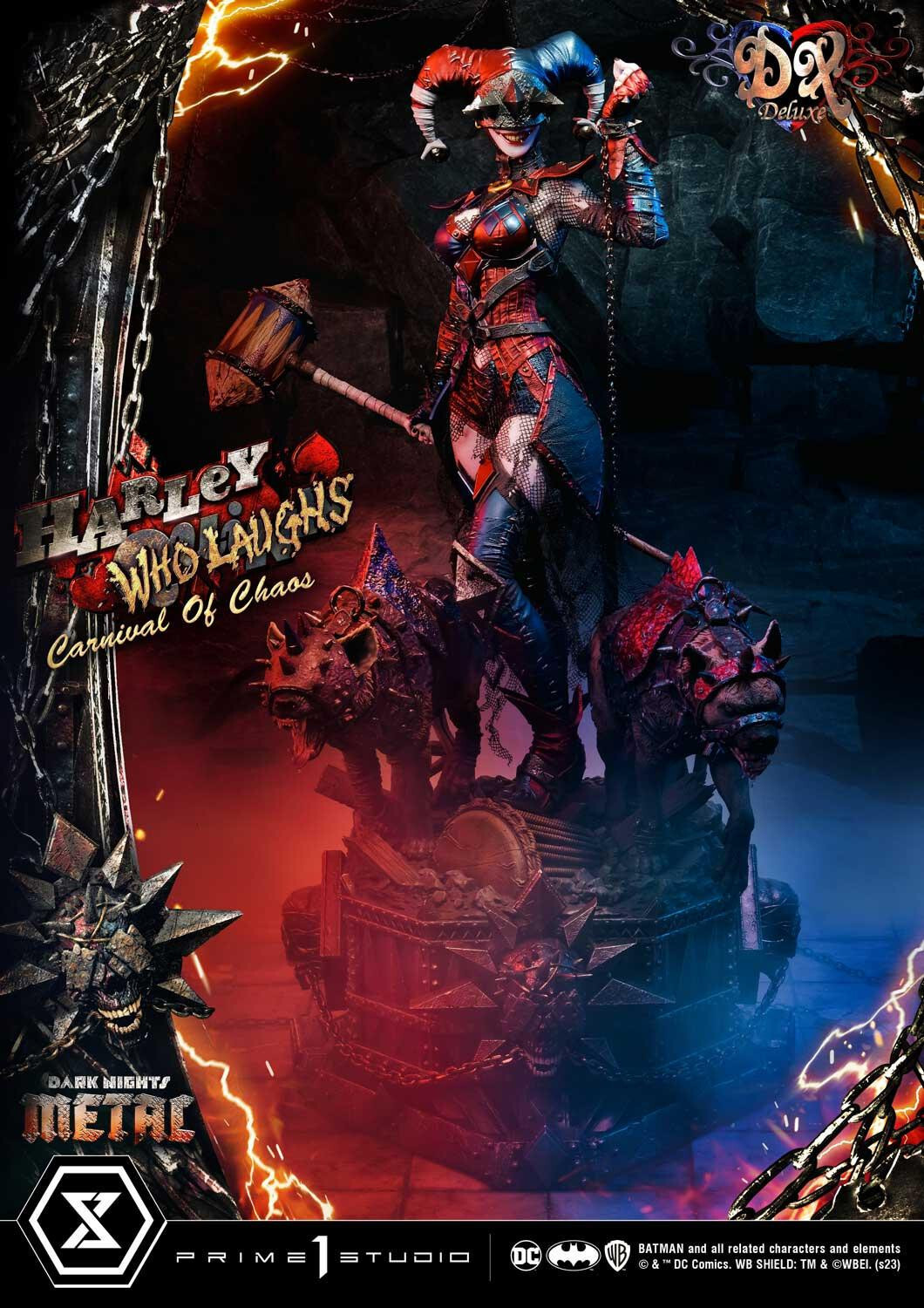 Dark Nights: Metal - Harley Who Laughs - Museum Masterline Series  (MMDCMT-13DX) - 1/3 - DX Version (Prime 1 Studio) photo 10