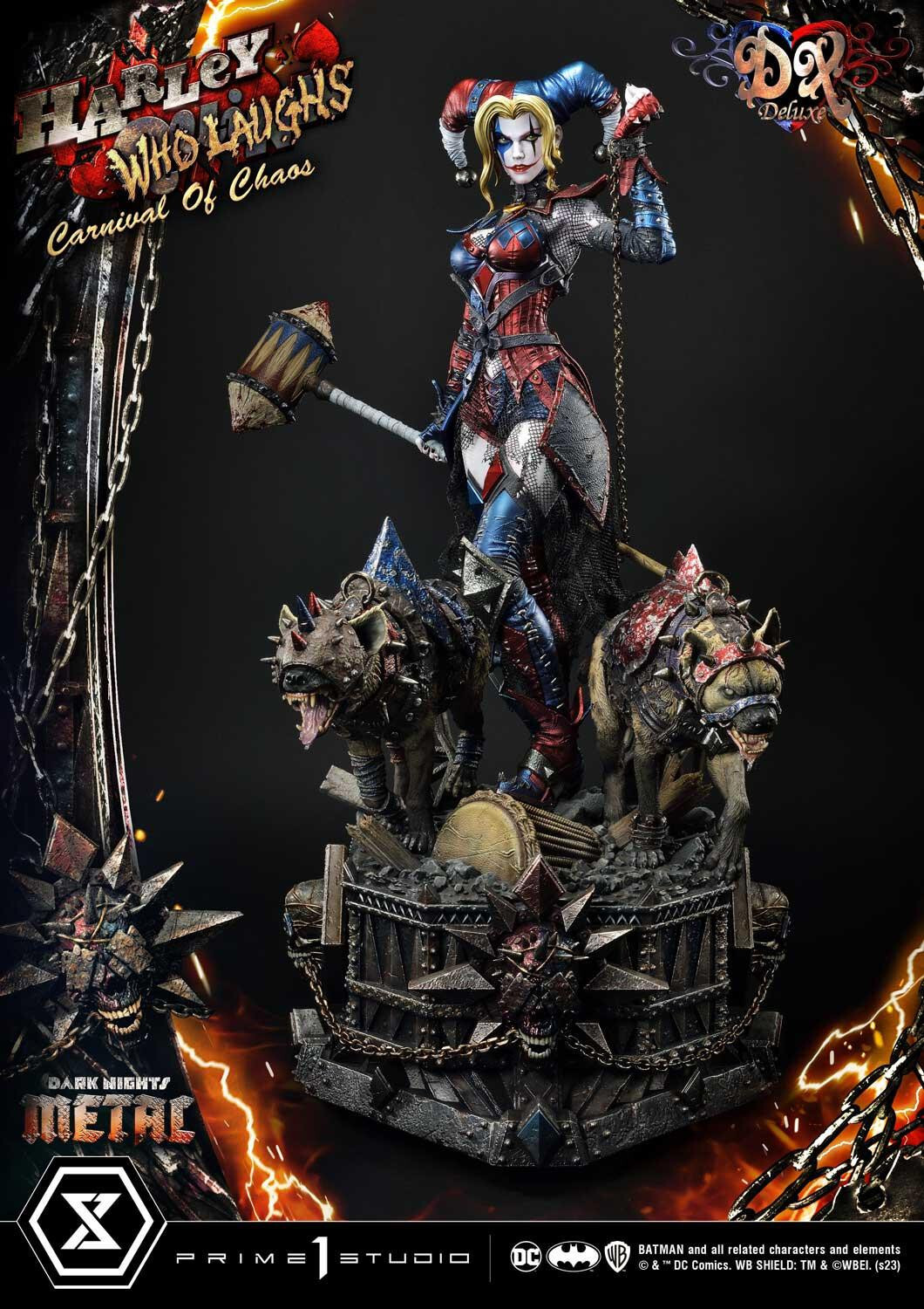 Dark Nights: Metal - Harley Who Laughs - Museum Masterline Series  (MMDCMT-13DX) - 1/3 - DX Version (Prime 1 Studio) photo 12