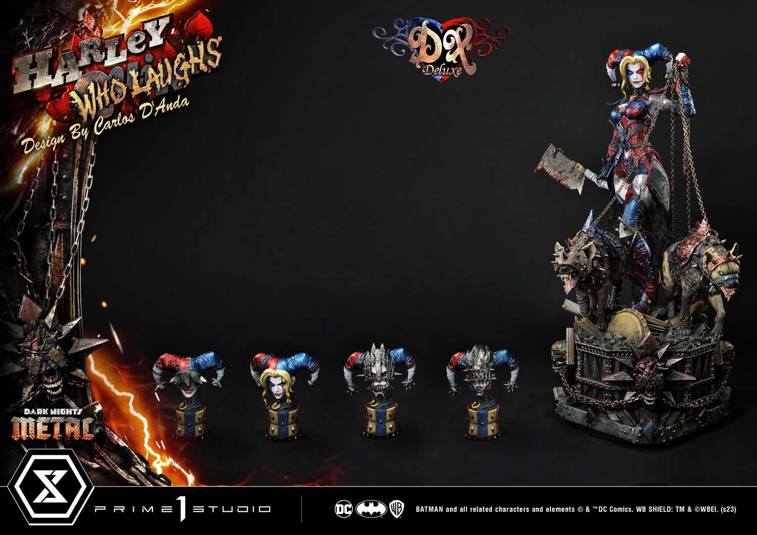 Dark Nights: Metal - Harley Who Laughs - Museum Masterline Series  (MMDCMT-13DX) - 1/3 - DX Version (Prime 1 Studio) photo 15